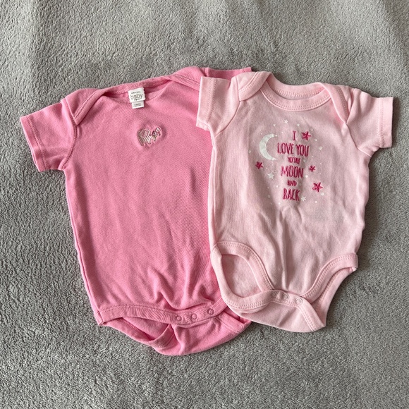 One Pieces 2 Pack Baby Girl Bodysuits 3 Month Poshmark